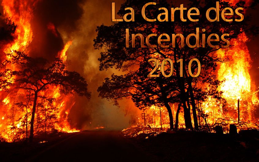 carte incendies tunisie 2010