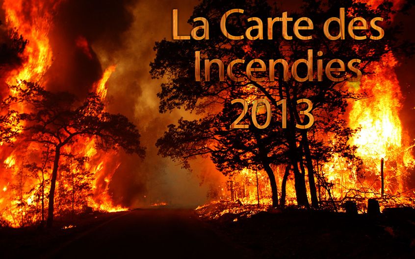 carte incendies tunisie 2013